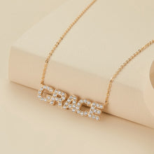 Load image into Gallery viewer, Custom Name Necklace ✨(3D ICED)