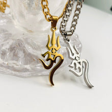 Load image into Gallery viewer, Trishakti OM Necklace ๐ฑ