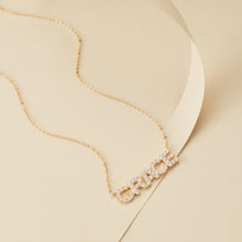 Load image into Gallery viewer, Custom Name Necklace ✨(3D ICED)