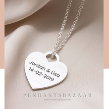 Load image into Gallery viewer, Custom Photo Necklace (Heart V2)