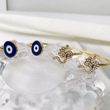 Load image into Gallery viewer, OM & Evil Eye Bracelet 🧿