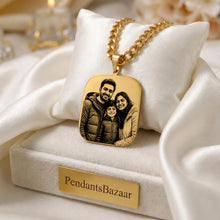 Load image into Gallery viewer, Custom Photo Necklace (MEN)