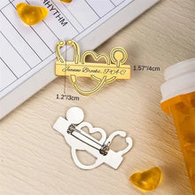 Load image into Gallery viewer, Custom Name tag for Nurse/ Doctors