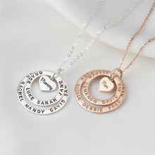 Charger l'image dans la galerie, Heart Centric Rings Necklace
