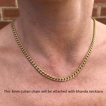 Load image into Gallery viewer, khanda Necklace ☬ (MEN)