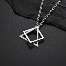 Charger l'image dans la galerie, SQ Triangle Necklace (MEN)