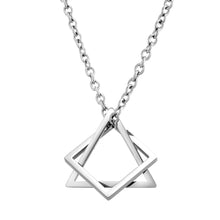 Charger l'image dans la galerie, SQ Triangle Necklace (MEN)