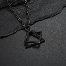 Charger l'image dans la galerie, SQ Triangle Necklace (MEN)