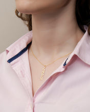 Load image into Gallery viewer, Vertical Zig-Zag necklace