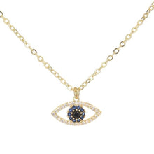 Load image into Gallery viewer, Evil eye Necklace ( V9 Iced)