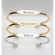 Load image into Gallery viewer, Custom Cuff Bangle (D8)