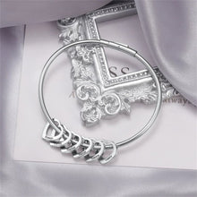 Load image into Gallery viewer, Custom Hearts Bangle (H9)