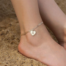 Load image into Gallery viewer, Initials Heart Anklet