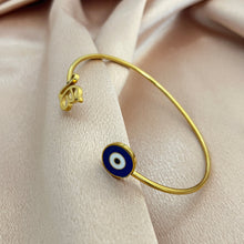 Load image into Gallery viewer, Ek Onkar &amp; E-eye Bracelet 🧿 (V2)
