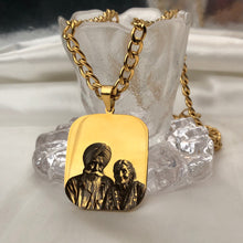 Load image into Gallery viewer, Custom Photo Necklace (MEN)
