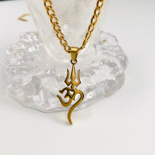 Load image into Gallery viewer, Trishakti OM Necklace 🔱
