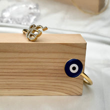 Load image into Gallery viewer, Ek Onkar &amp; Evil Eye Bracelet 🧿
