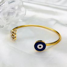 Load image into Gallery viewer, Ek Onkar &amp; Evil Eye Bracelet 🧿
