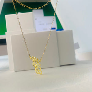 Ek Onkar Crown Necklace ( 925 Sterling Silver)