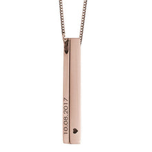 Load image into Gallery viewer, Custom Bar Necklace (B5)
