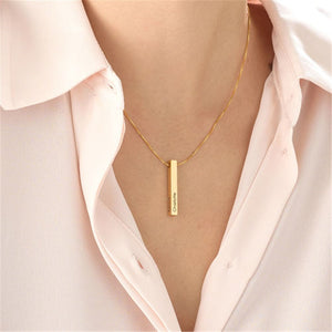 Custom Bar Necklace (B5)