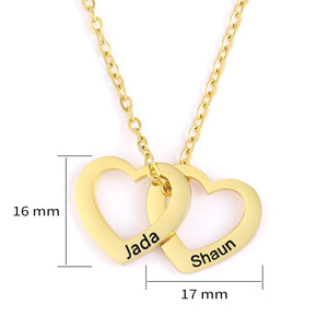 Custom Hearts Necklace (925S Silver)