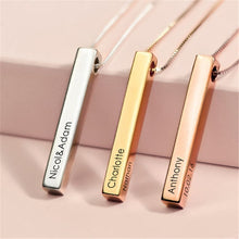 Load image into Gallery viewer, Custom Bar Necklace (B5)
