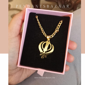 khanda Necklace ☬ (MEN)