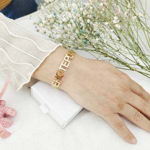 Letters Bangle (D1)