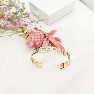 Letters Bangle (D1)