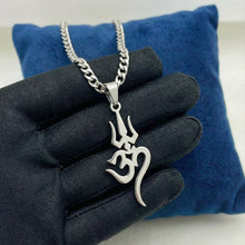 Load image into Gallery viewer, Trishakti OM Necklace 🔱

