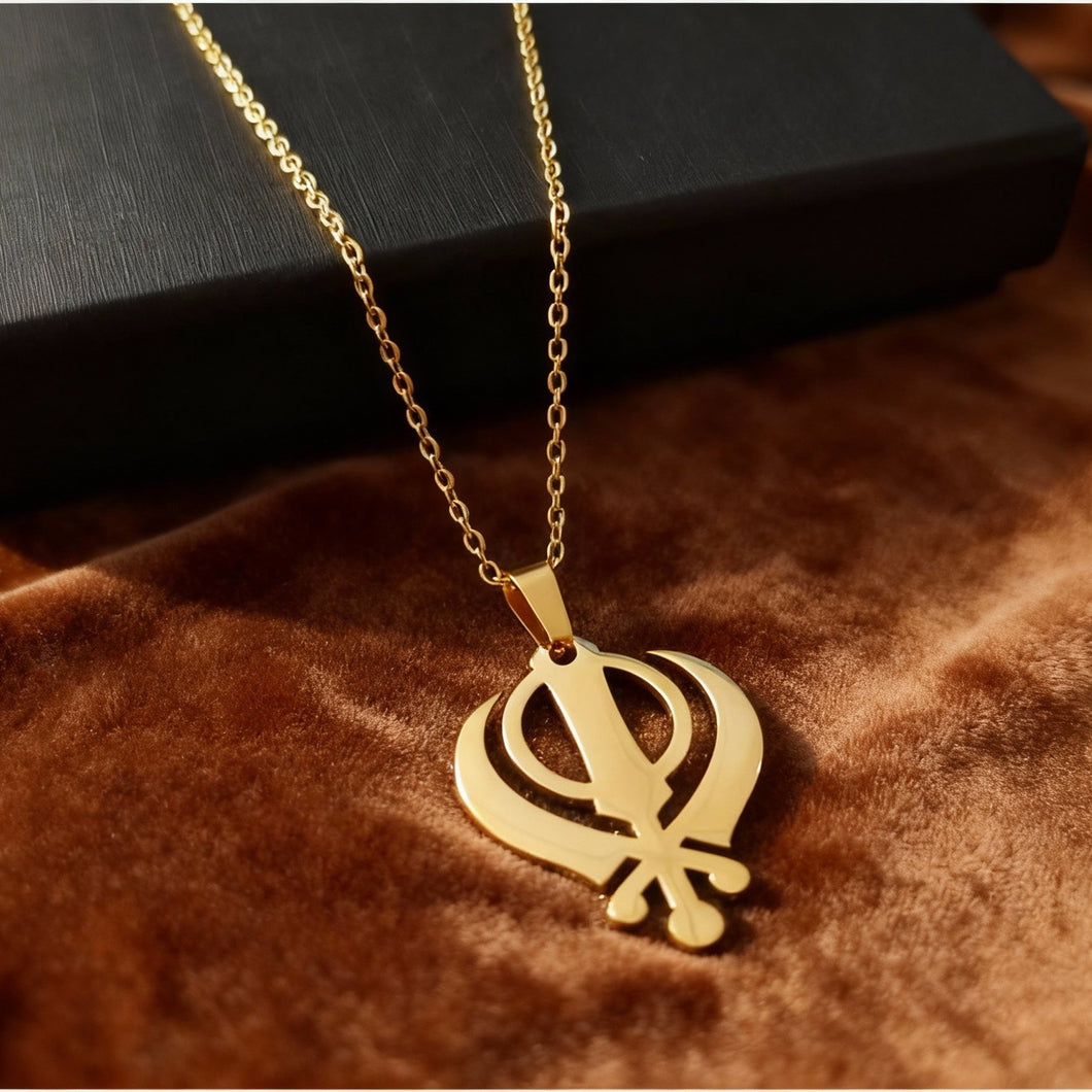 khanda Necklace ☬ (Female)