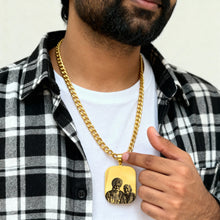 Load image into Gallery viewer, Custom Photo Necklace (MEN)
