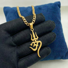 Load image into Gallery viewer, Trishakti OM Necklace 🔱
