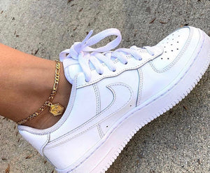 Initial Anklets (Hexa Design)