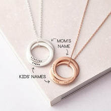 Charger l&#39;image dans la galerie, Custom Rings Necklace (925 Sterling Silver)

