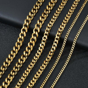 Cuban Chain ( 3mm to 7mm)