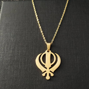khanda Necklace ☬