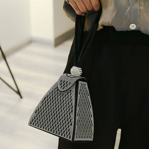 Crystal Pyramid Clutch