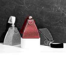 Load image into Gallery viewer, Crystal Pyramid Clutch
