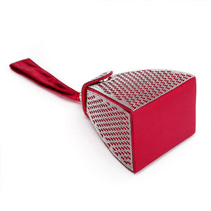 Crystal Pyramid Clutch