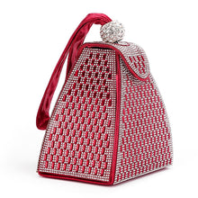 Load image into Gallery viewer, Crystal Pyramid Clutch
