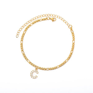 Anklets II (Iced Initials)