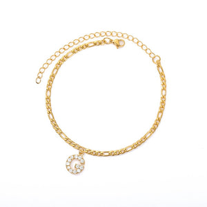 Anklets II (Iced Initials)