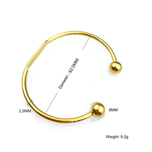 Custom Cuff Bangle (D8)